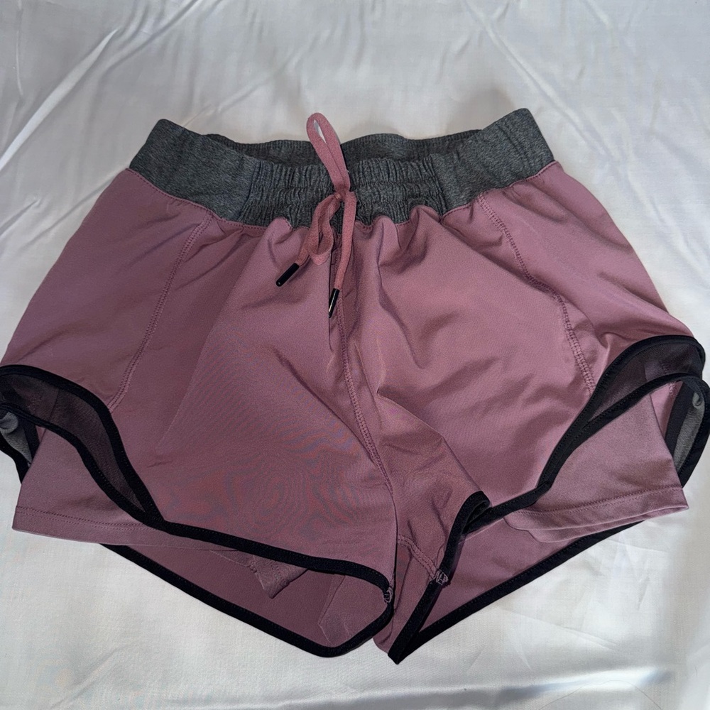 MPG Athletic Shorts in Pink and Gray